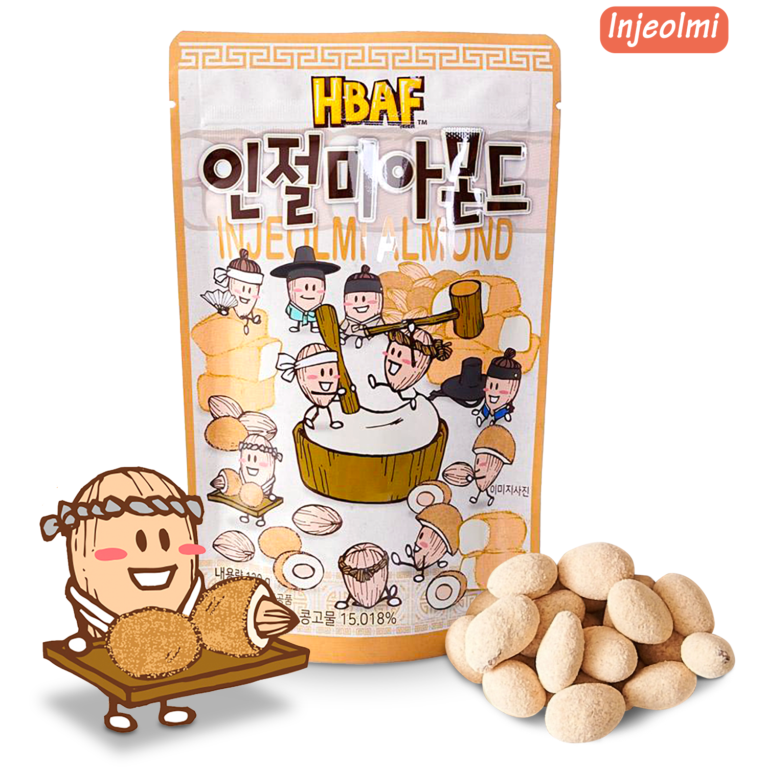 HBAF Almonds: A Korean Almond Snack (5 Flavors)
