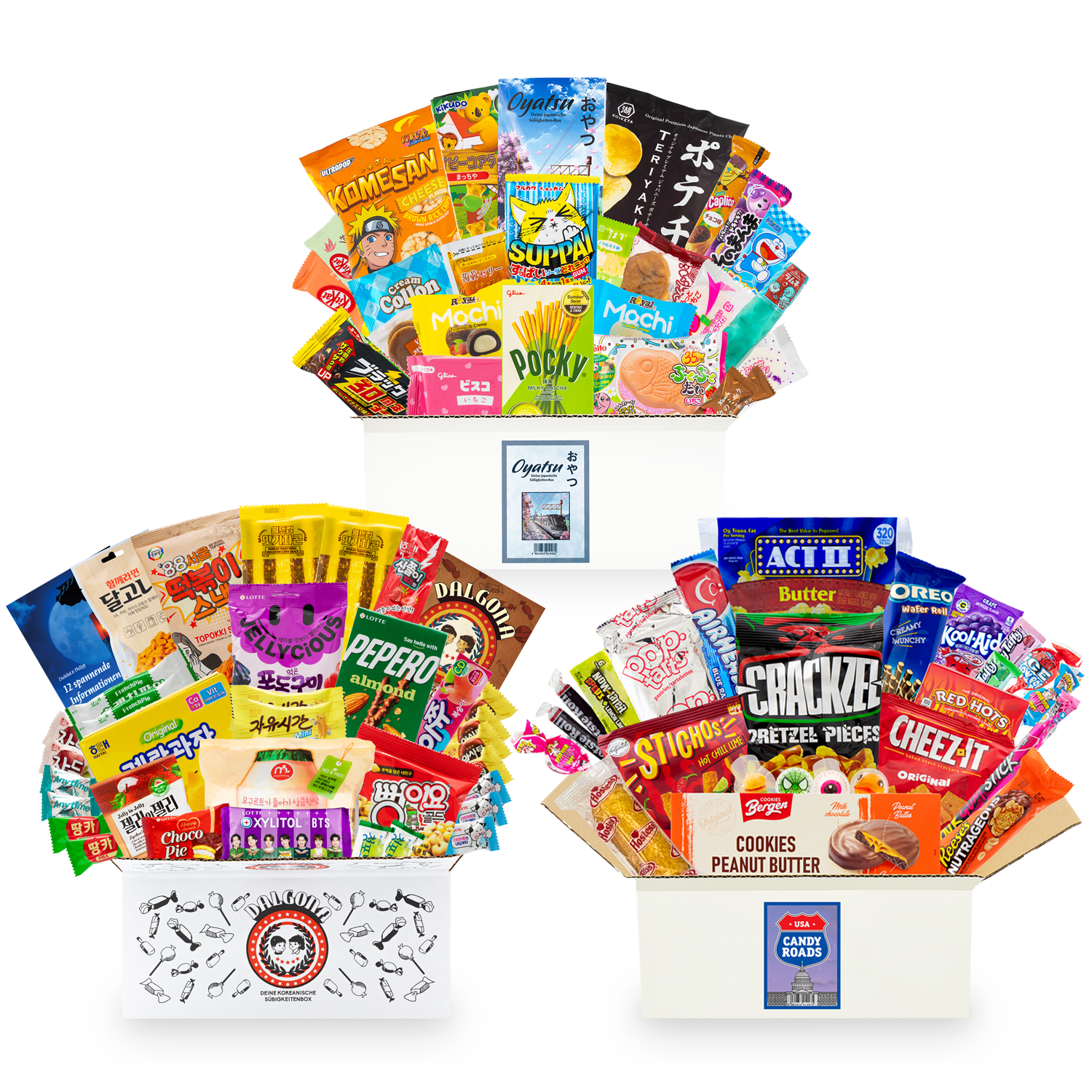 Candy Experience: 3 Süßigkeitenboxen aus Korea, Japan und den USA