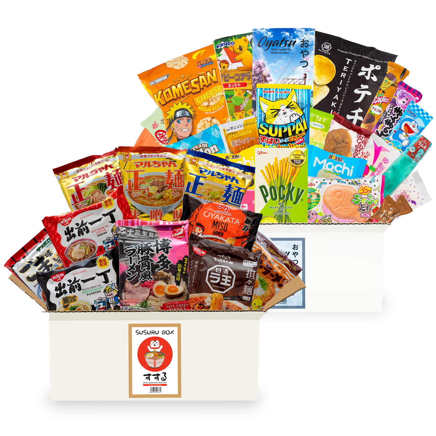 Japan Experience: 1 Süßigkeitenbox & 1 Nudelbox aus Japan