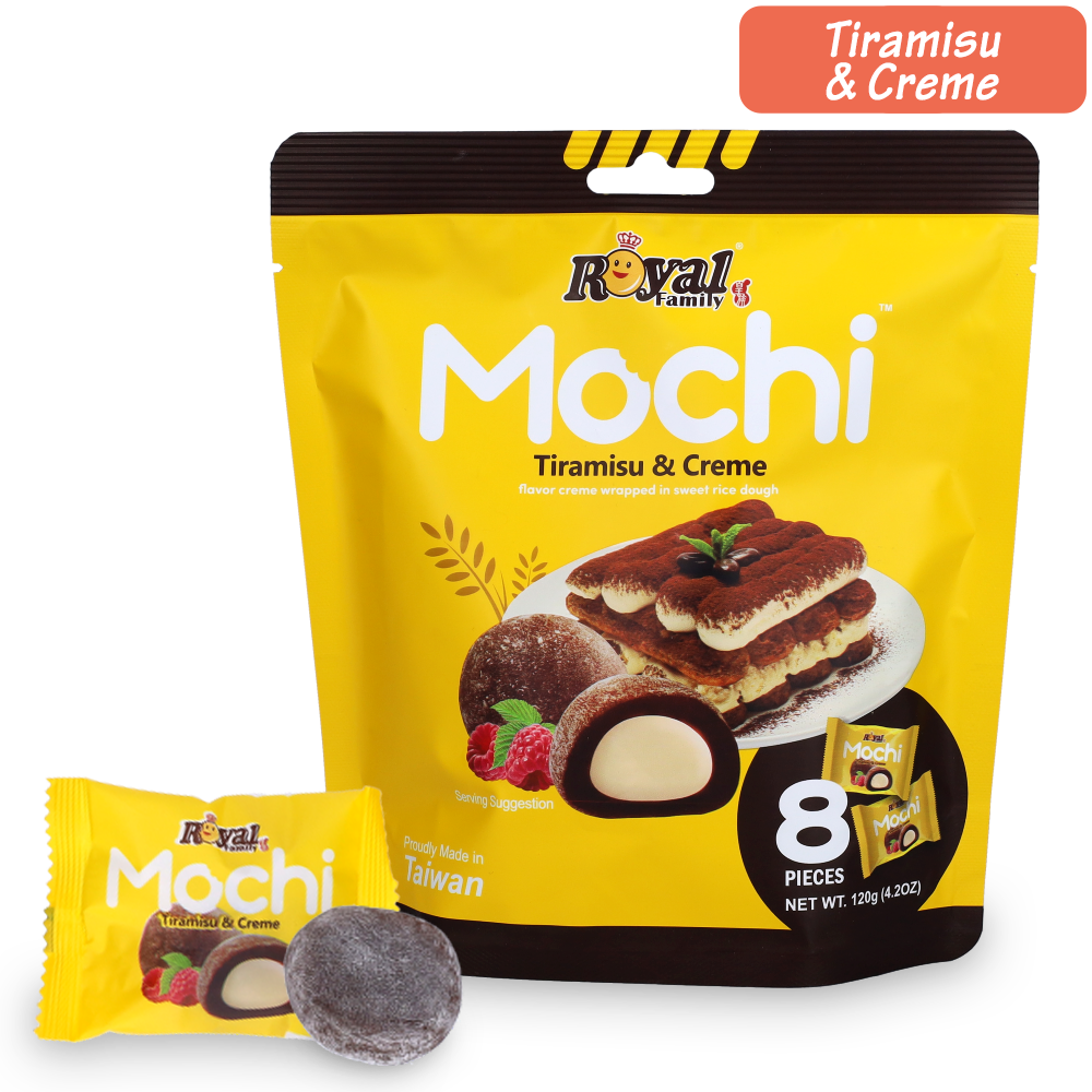 Royal Family Mochi mit Füllung (7 Geschmacksrichtungen)