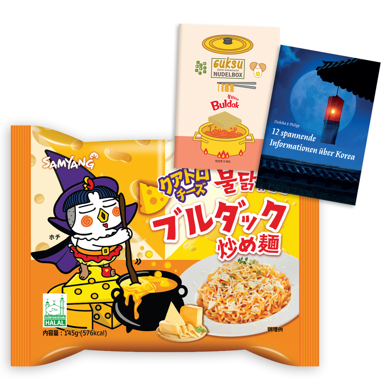 Guksu Buldak Instant-Nudeln Sets: Samyang Buldak Ramyeon (10 Geschmacksrichtungen)