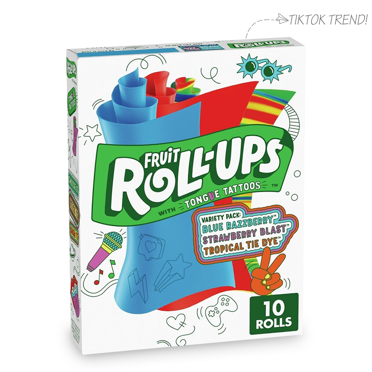 Betty Crocker Fruit Roll-Ups Variety Pack: Ein amerikanischer Snack mit Früchten und Vitamin-C