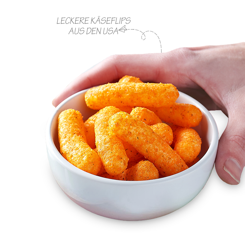 HERR'S Cheese Curls: Delicious cheese chips from the USA (3 flavors)