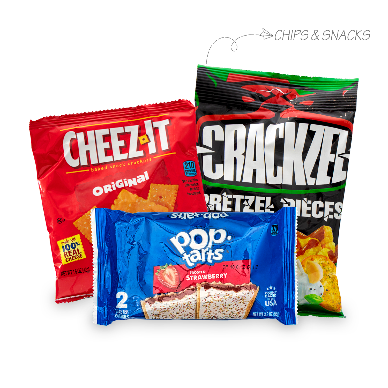 Candy Roads: Surprise box with over 20 American candies