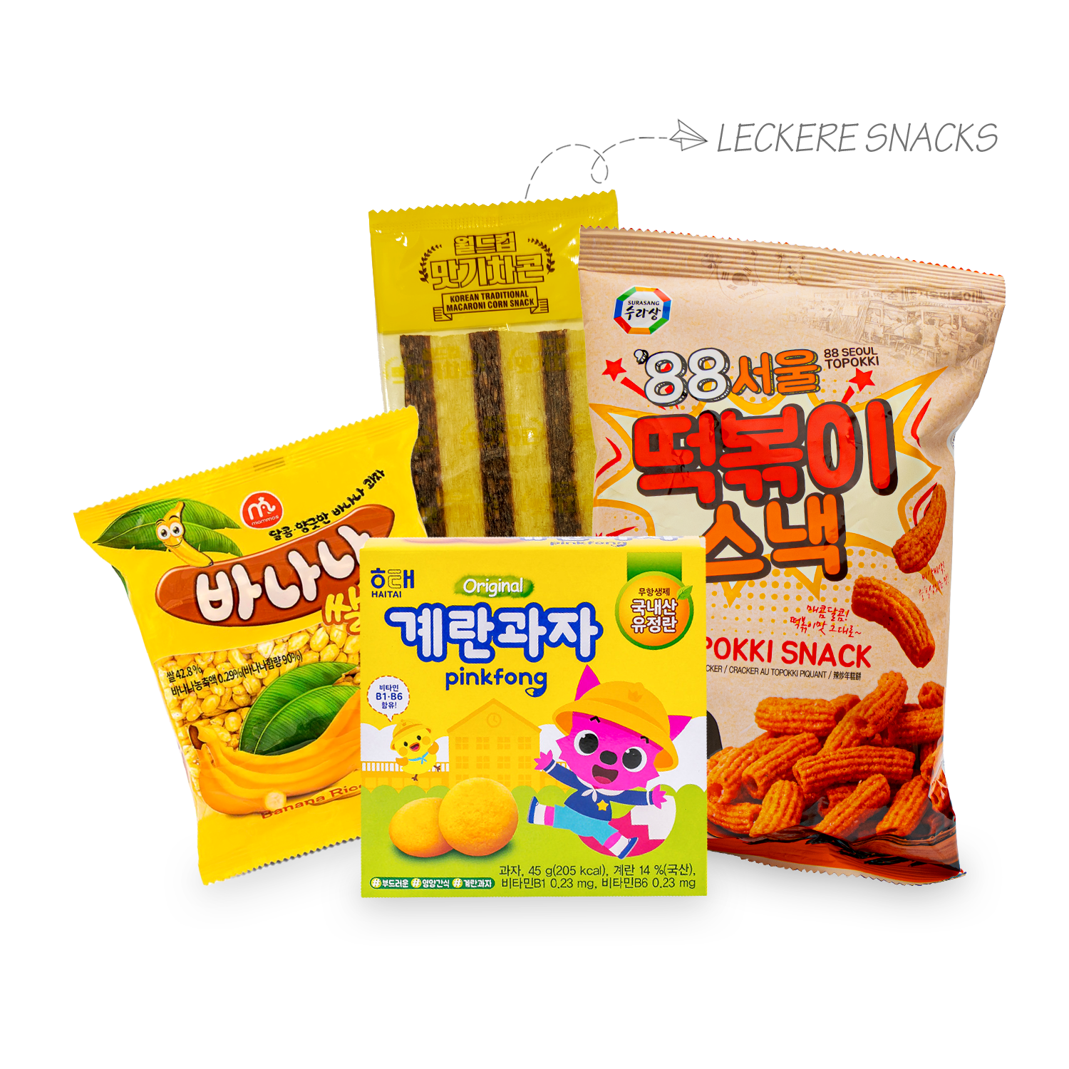 Dalgona: Surprise box with over 30 Korean sweets