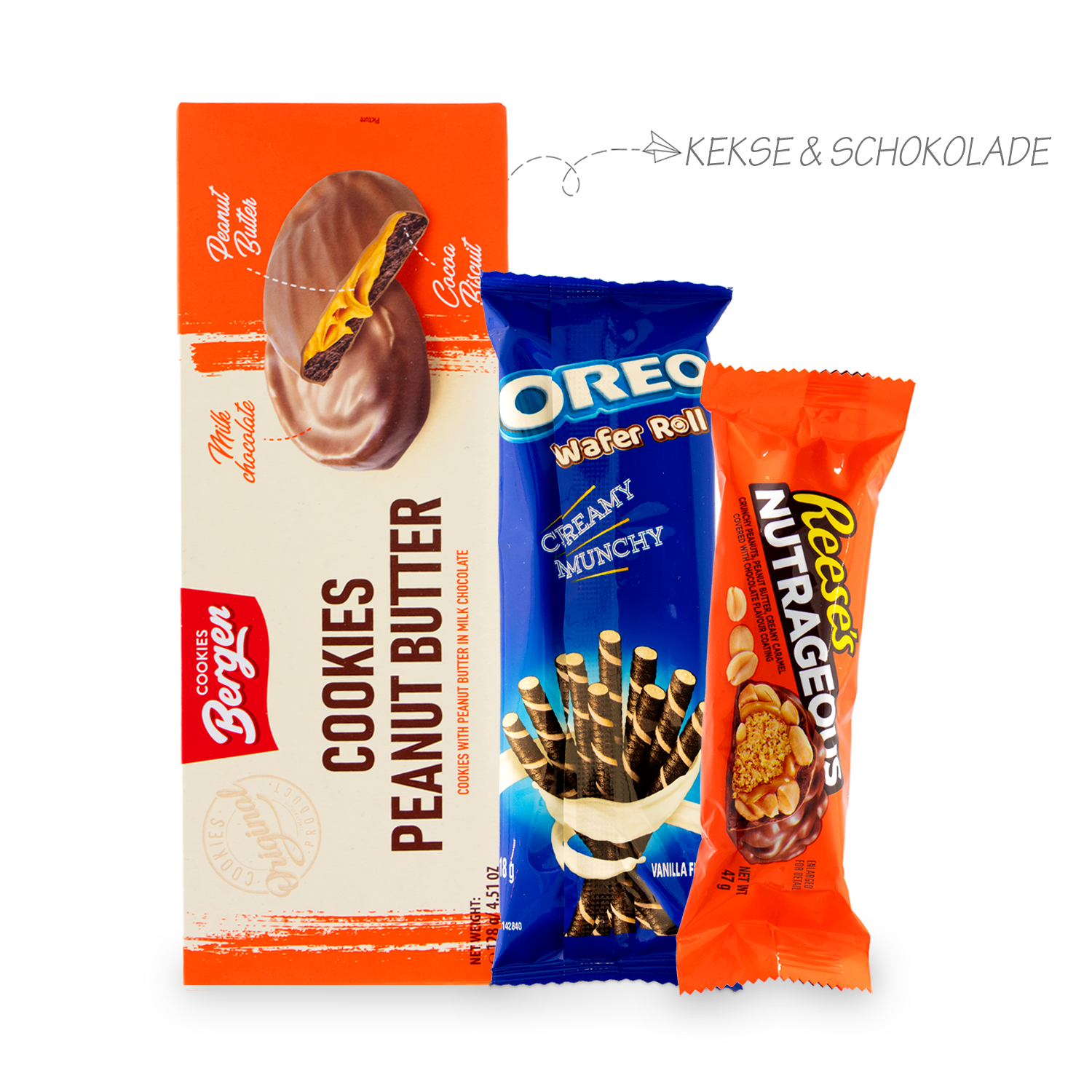 Candy Roads: Überraschungsbox mit über 20 amerikanischen Süßigkeiten