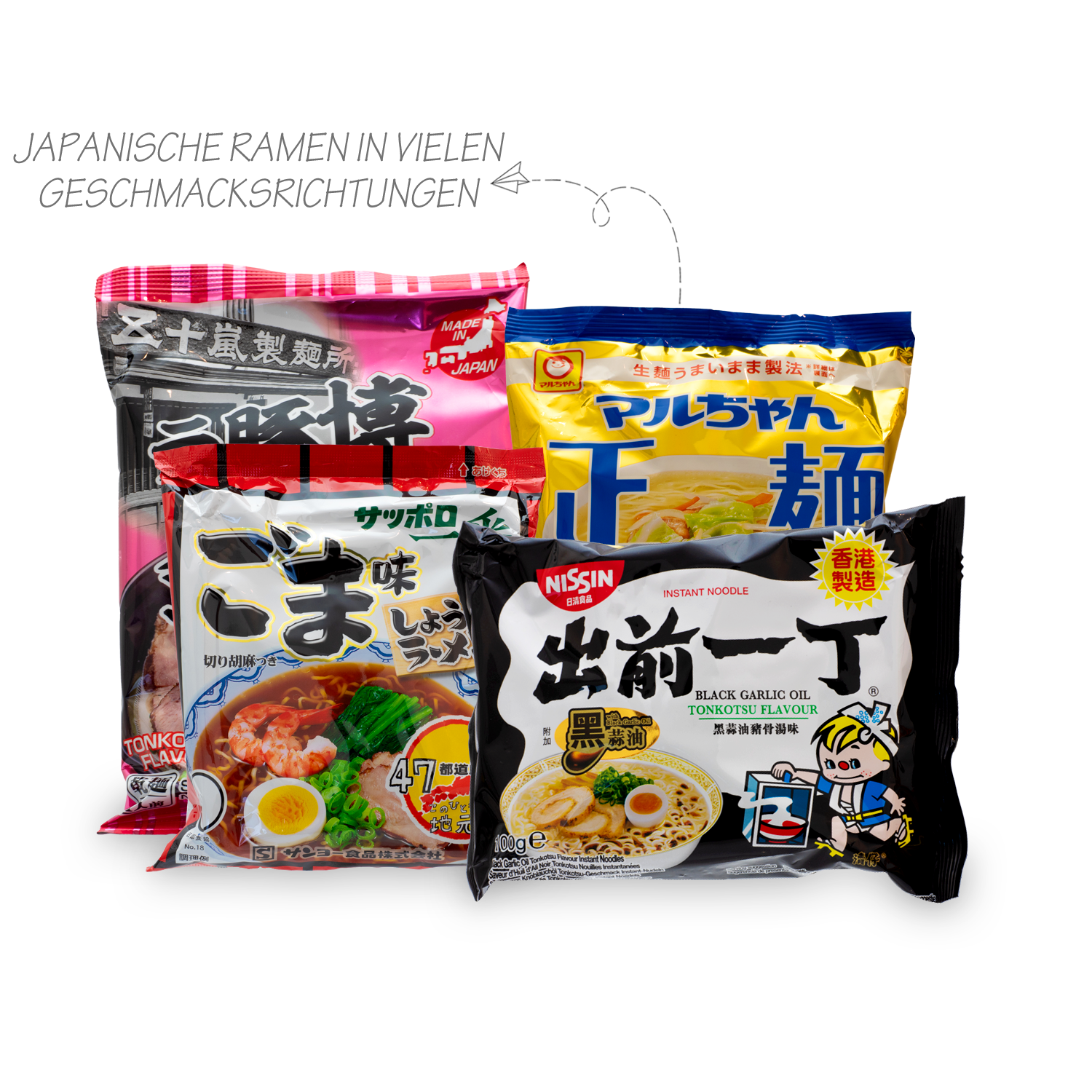 Noodle Experience: 3 noodle boxes from Japan, Korea and Thailand