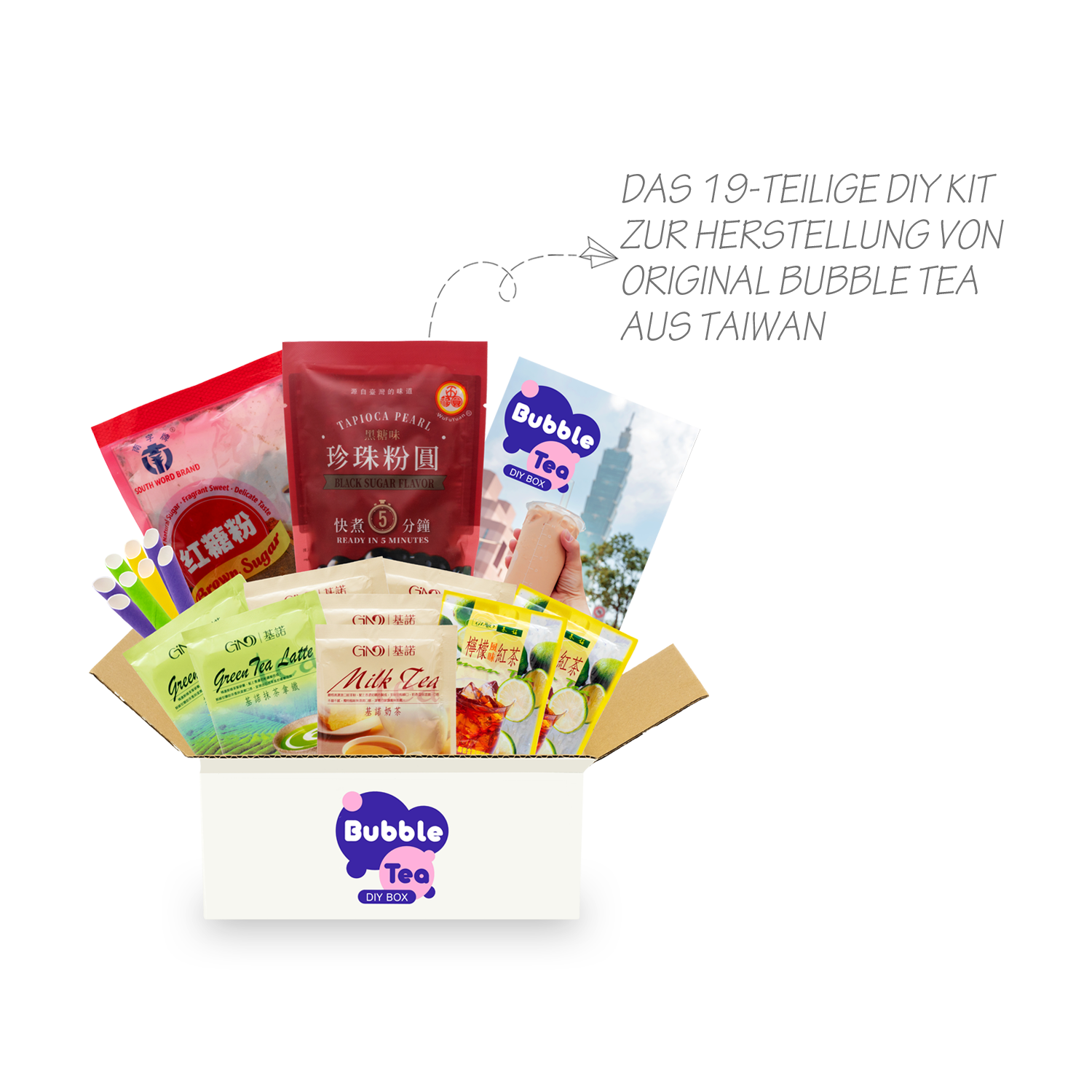 ViaMundi Experience: 7 Überraschungsboxen mit Süßigkeiten, Instant-Nudeln und Getränken