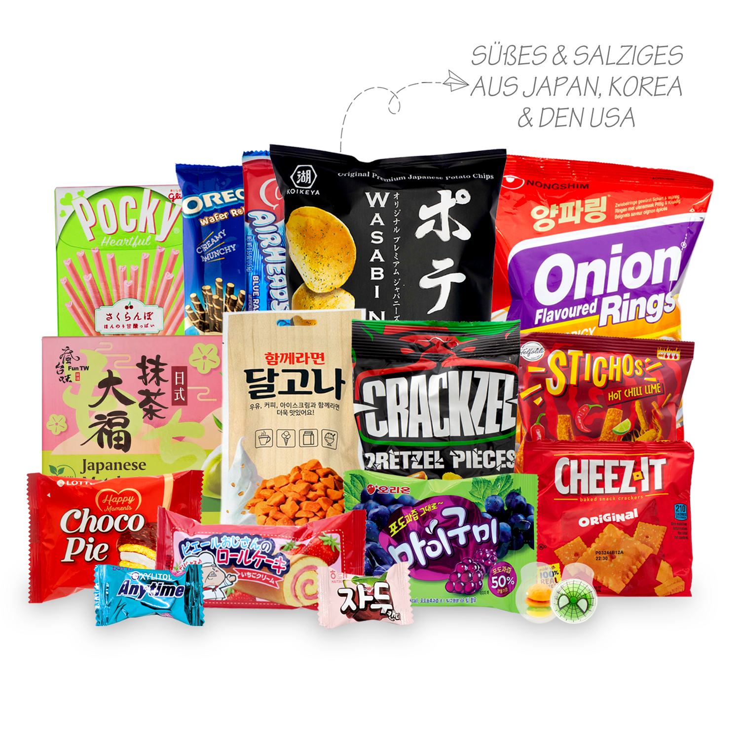 ViaMundi Experience: 7 surprise boxes with sweets, instant noodles and drinks