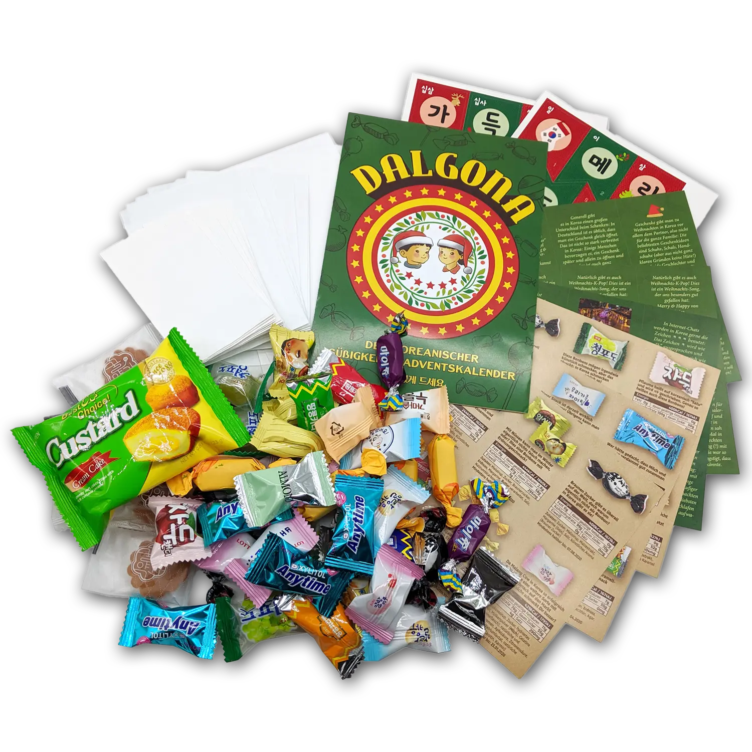 Dalgona: Korean Candy Advent Calendar 2024