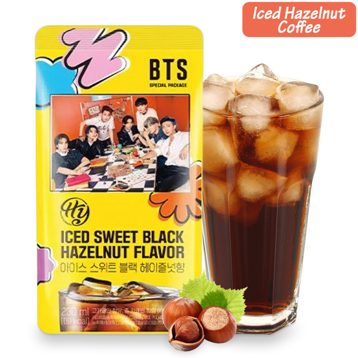 BTS Iced Coffee: Koreanische Kaffeegetränke für K-Pop Fans (2 Geschmacksrichtungen)