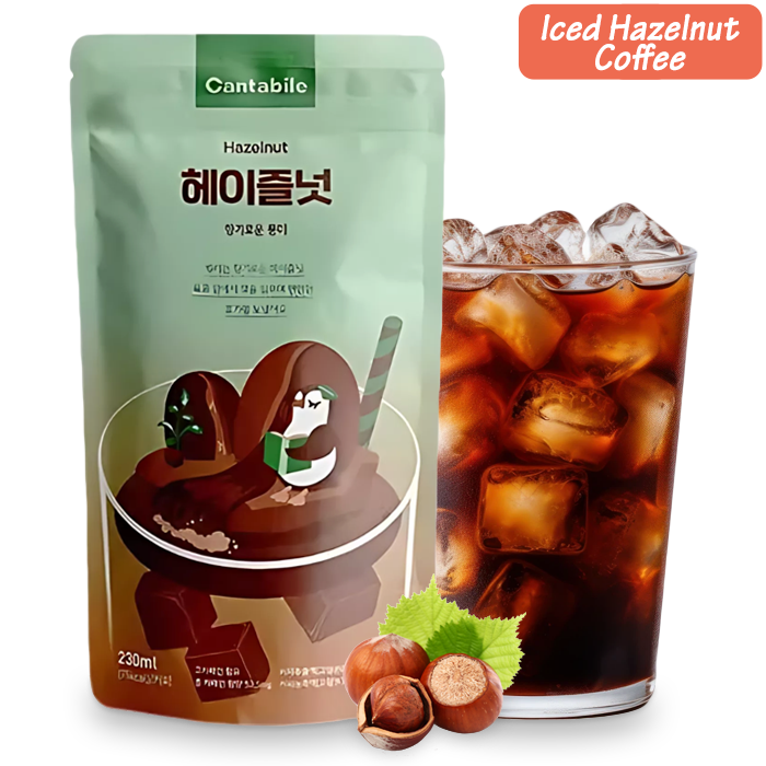 Cantabile & Ice Talk Iced Coffee - Erfrischende Kaffeegetränke aus Korea (3 Geschmacksrichtungen)