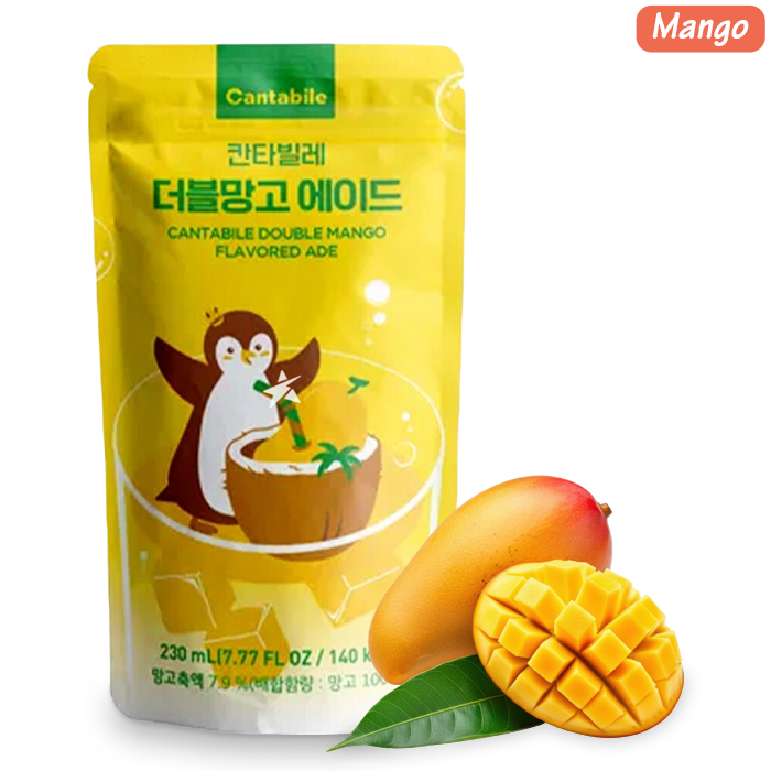 Cantabile Flavored Ade - Eine fruchtige Limonade aus Korea (9 Geschmacksrichtungen)