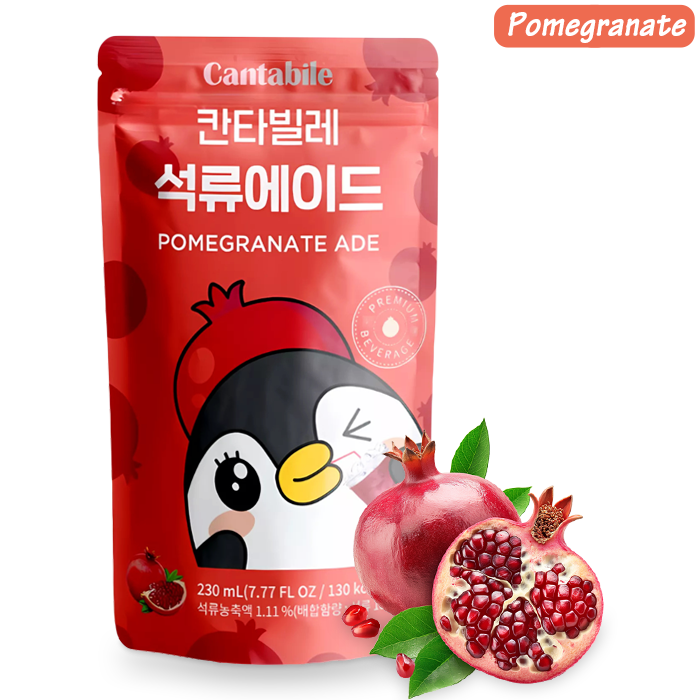 Cantabile Flavored Ade - Eine fruchtige Limonade aus Korea (9 Geschmacksrichtungen)