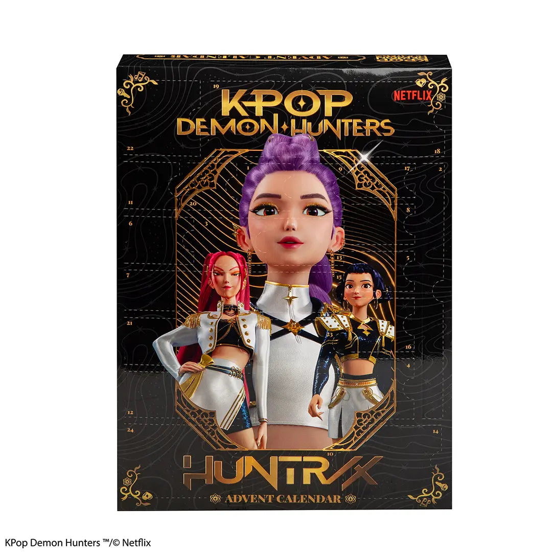 KPop Demon Hunters Adventskalender 2026 Klassik Schwarz-Gold
