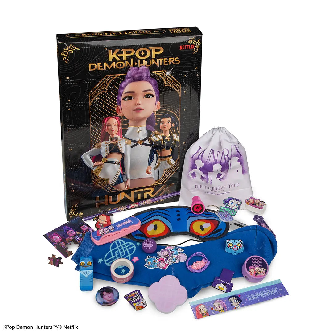 KPop Demon Hunters Adventskalender 2026 Klassik Schwarz-Gold