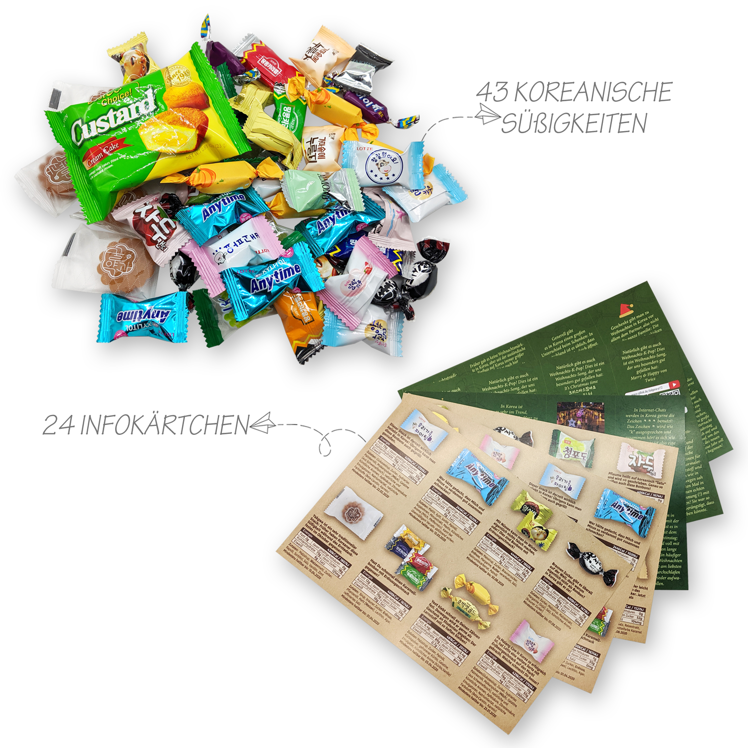 Dalgona: Korean Candy Advent Calendar 2024