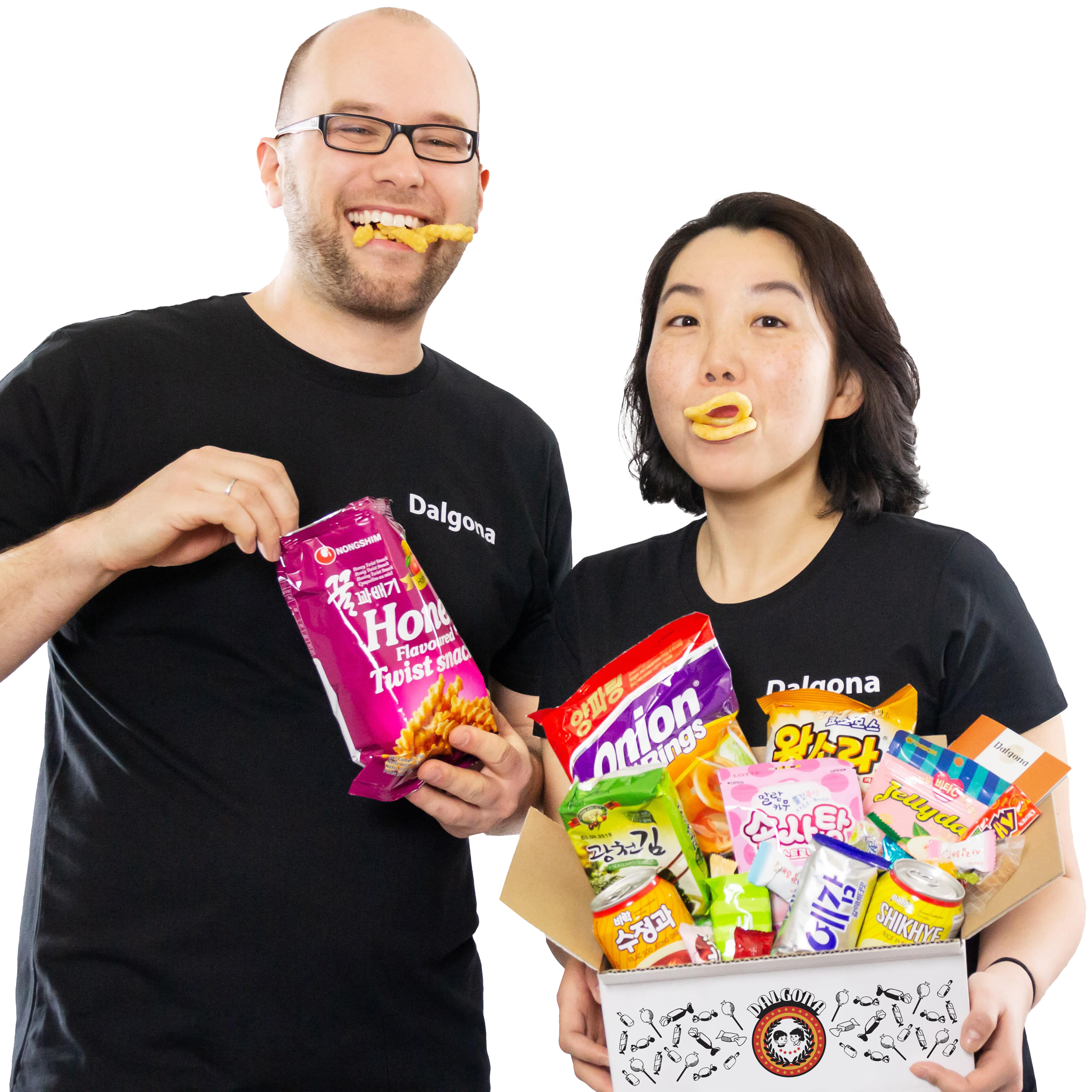 Dalgona: Surprise box with over 30 Korean sweets