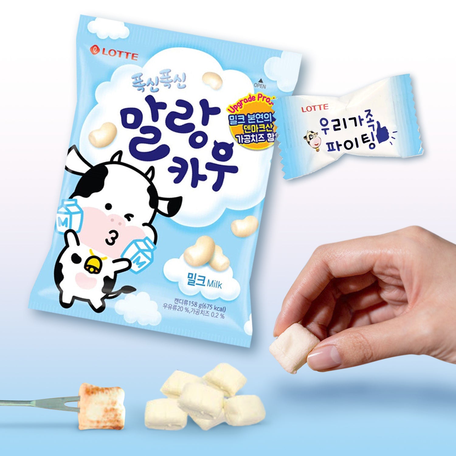 Lotte Malang Cow: Ein koreanischer Bonbon mit Erdbeer- oder Milchgeschmack