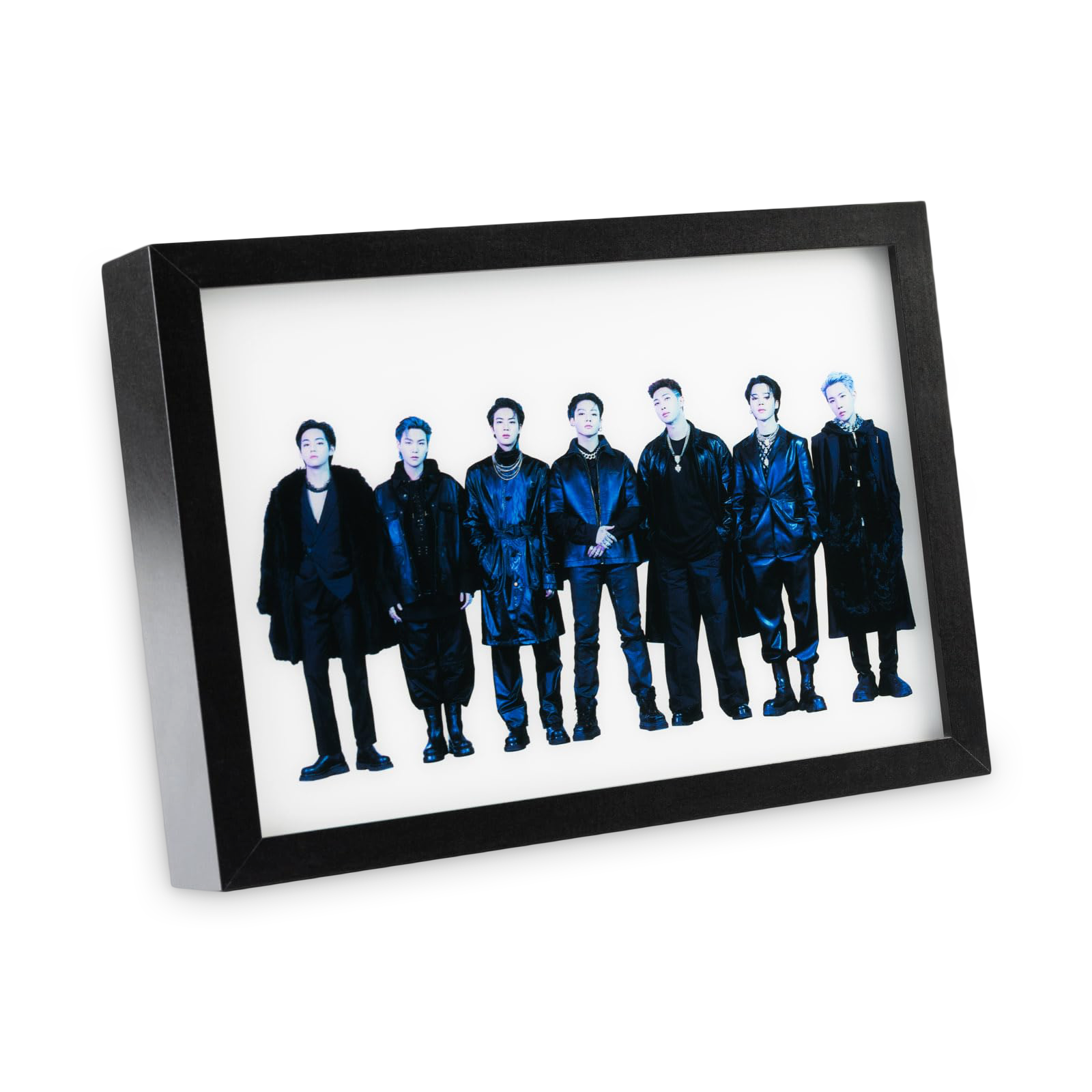 BTS: Dekoratives Bild mit LED Beleuchtung