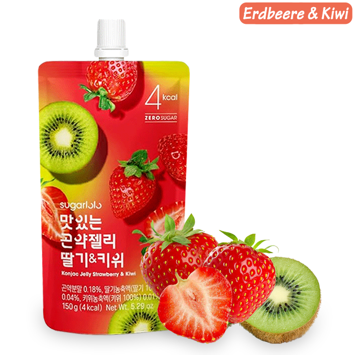 Sugarlolo Konjac Jelly: Fruchtiges Gelee zum Trinken aus Korea (7 Geschmacksrichtungen)